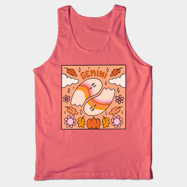 Gemini Ghost Tank Top by Doodle by Meg